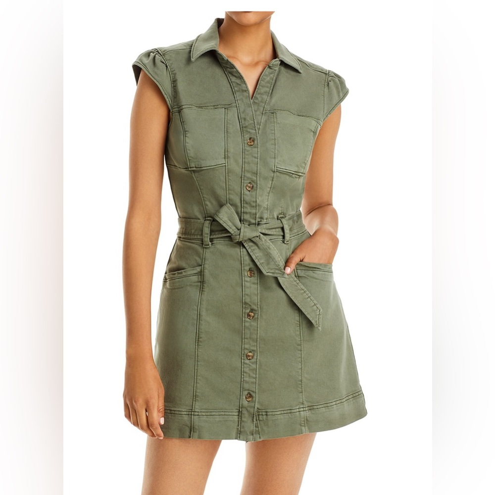 Paige Jaxsyn belted utility dress